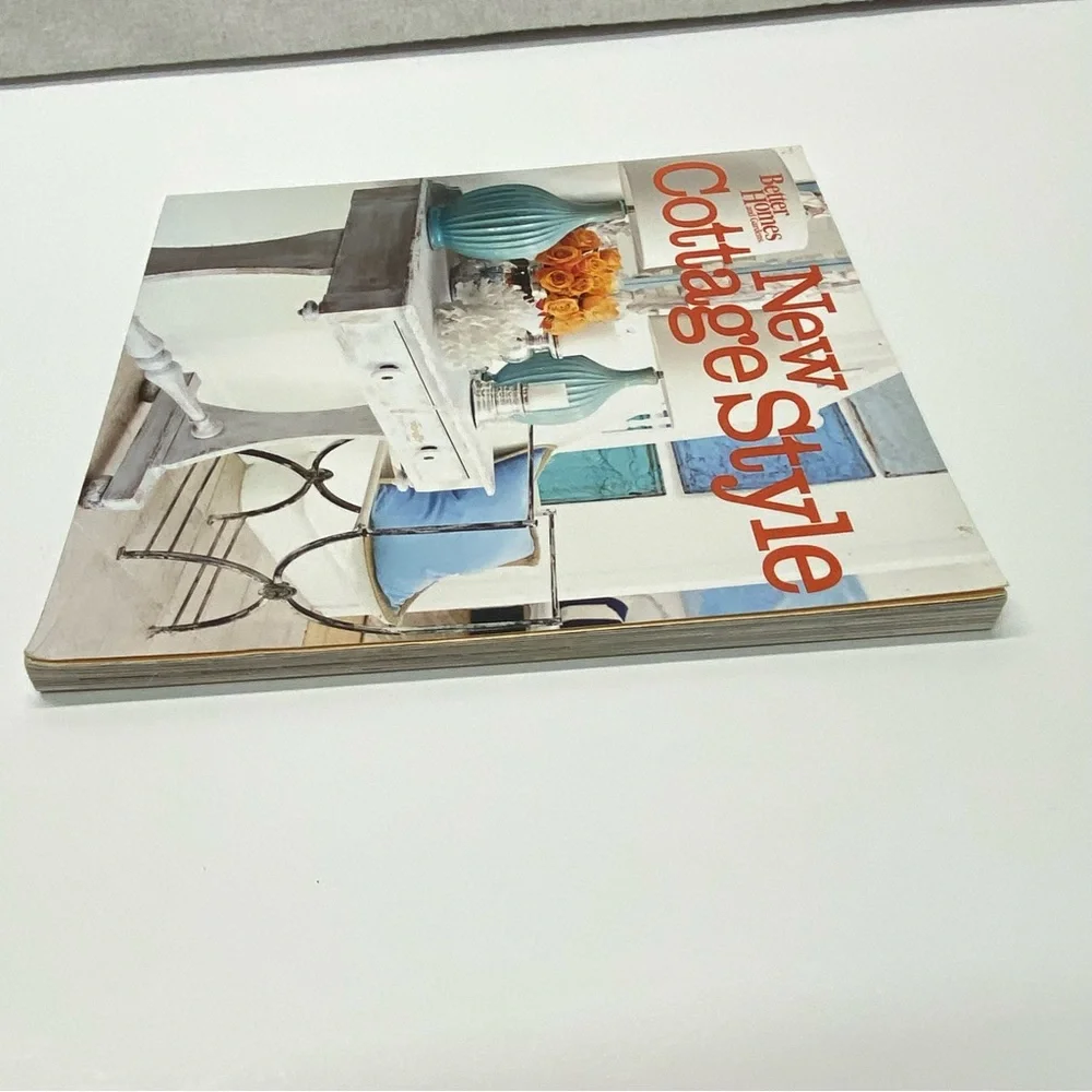 Better Homes And Gardens Blue New Cottage Style Softback Book House Tours Ideas
